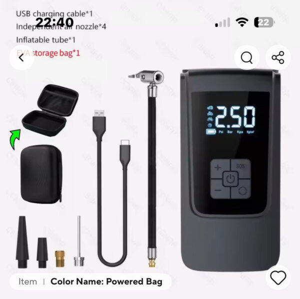 Wireless Tyre Inflator